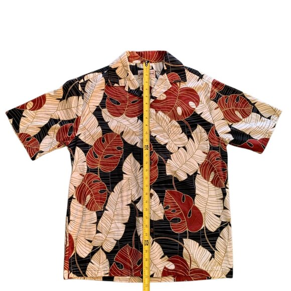 Vintage Blue Hawaii Hawaiian Shirt Men's Size M 100% Cotton Button Up Floral 90s - Picture 6 of 7